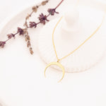 925 Sterling Silver Crescent Moon Ring Holder
