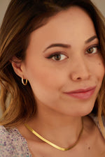925 Sterling Silver Dört Taş Top Kabartmali Hoop Earrings 18 Mm