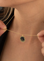 925 Sterling Silver Saat 9:05 Necklace