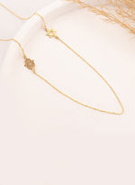 925 Sterling Silver Hamsa And Star Of David Necklace