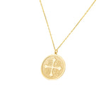 925 Sterling Silver Ic Xc Ni Ka Di̇sc Kazimali Haç Necklace
