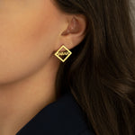 925 Sterling Silver Ear Jacket Name Earring