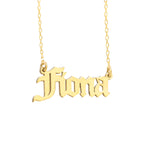 925 Sterling Silver Name Necklace Old London