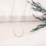925 Sterling Silver Morse Code Necklace