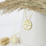 925 Sterling Silver Round Circle Daire Icerisinde I Love Mom Yazili Ici Bos Heart Necklace