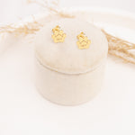 925 Sterling Silver Paw Name Earrings