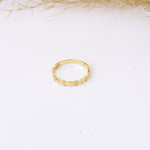 925 Sterling Silver Rhombus Diamond Ring