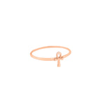 925 Sterling Silver Ankh Ring