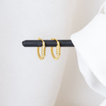 925 Sterling Silver Spiral Kemerli U Earrings
