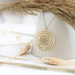 925 Sterling Silver Sacred Geometry Necklace