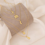 925 Sterling Silver Initial Necklace
