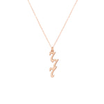 925 Sterling Silver 777 Sans Necklace