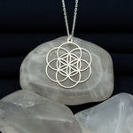 925 Sterling Silver Six Leaf Clover Necklace