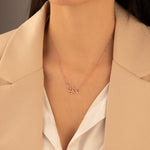 925 Sterling Silver Arabic Name Necklace