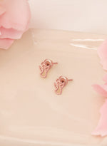 925 Sterling Silver Angel Studs