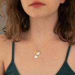 925 Sterling Silver Enamel Snoopy Necklace