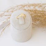 925 Sterling Silver Diamond Signet Ring