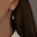 925 Sterling Silver Halloween Threader Earrings