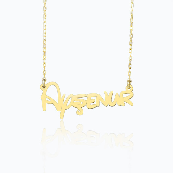 925 Sterling Silver Disney Name Necklace