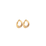 925 Sterling Silver Crystal Pave Kavisli Uzay Yolu Earrings