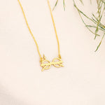 925 Sterling Silver Wizard Harry Potter Glasses Necklace