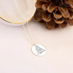 925 Sterling Silver Altın Kale Necklace