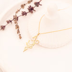 925 Sterling Silver Om Breathe Necklace