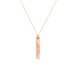 925 Sterling Silver Personalized Medical Alert Necklace