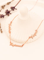 925 Sterling Silver Personalized Multiple Name Necklace