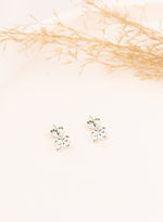 925 Sterling Silver Number Earrings,