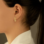 925 Sterling Silver Korean Love Heart Studs