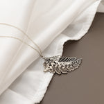 925 Sterling Silver Ellie'S Tattoo Necklace