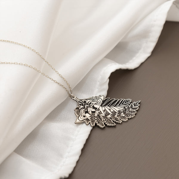 925 Sterling Silver Ellie'S Tattoo Necklace