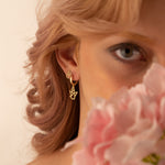 925 Sterling Silver Angel Earrings