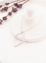 925 Sterling Silver Ringholder Neckalce