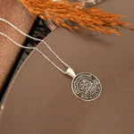925 Sterling Silver Tevhid Dualı Necklace