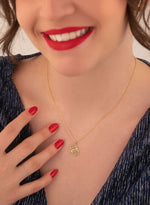 925 Sterling Silver Eldi̇ven Necklace