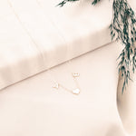 925 Sterling Silver Personalised Initial Name (Halley)