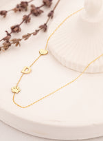 925 Sterling Silver Heart, Letter, Paw Necklace