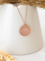 925 Sterling Silver Zodiac Horoscope Necklace