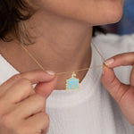 925 Sterling Silver Enamel Cat Necklace 388