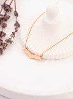 925 Sterling Silver Bat Necklace