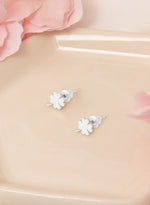 925 Sterling Silver 4 Leaf Clover Studs