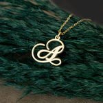 925 Sterling Silver Initial Necklace