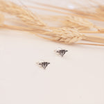 925 Sterling Silver Ellie'S Tattoo Moth Studs