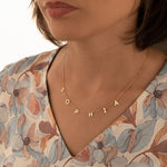 925 Sterling Silver Personalised Initial Name (Halley)