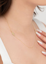 925 Sterling Silver Hamsa And Star Of David Necklace