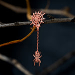 925 Sterling Silver Halloween Threader Earrings
