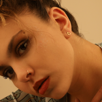 925 Sterling Silver Thick Triangle Earring