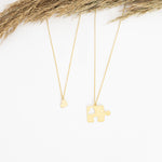 925 Sterling Silver Personalized Puzzle Necklace